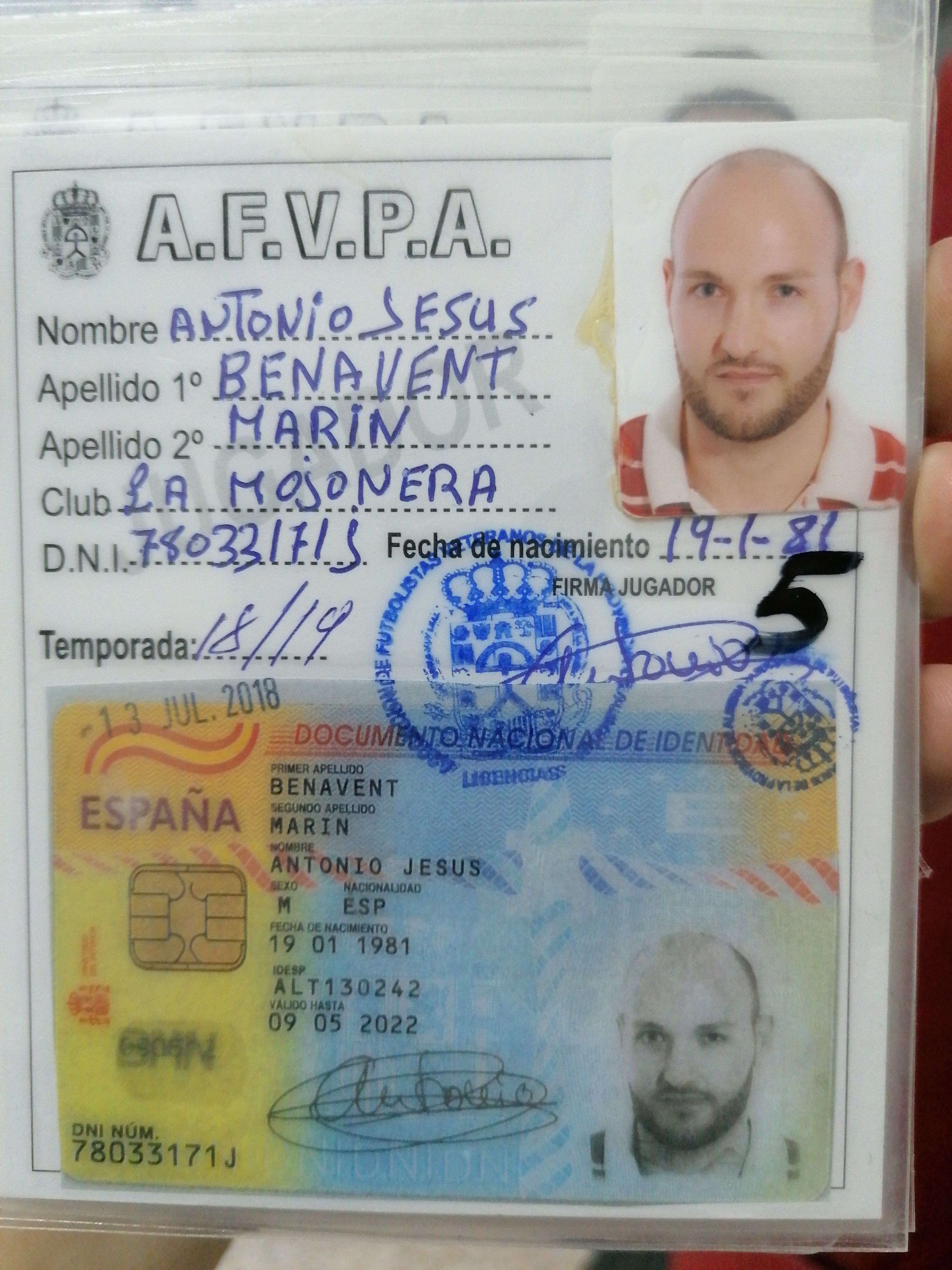 5 - Antonio Jesus Benavent Marin