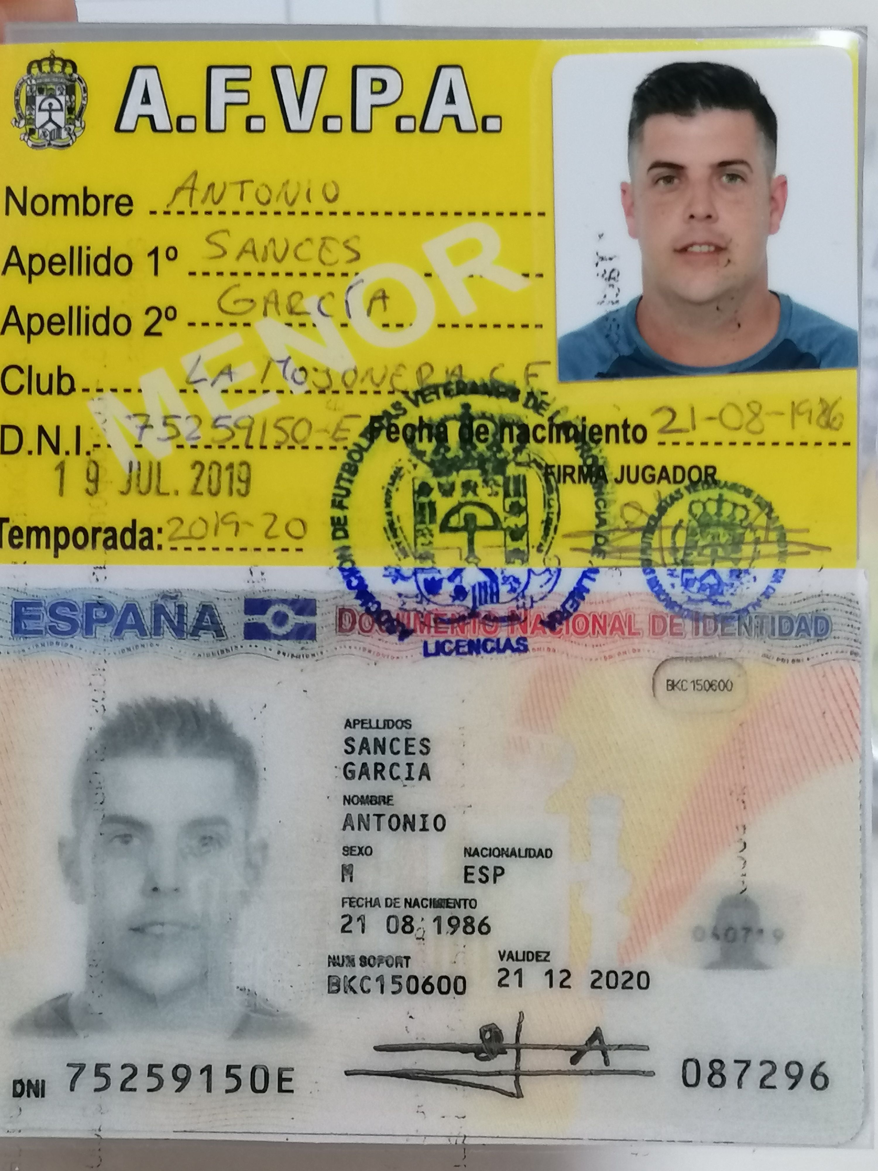 19 - Antonio Sances Garcia
