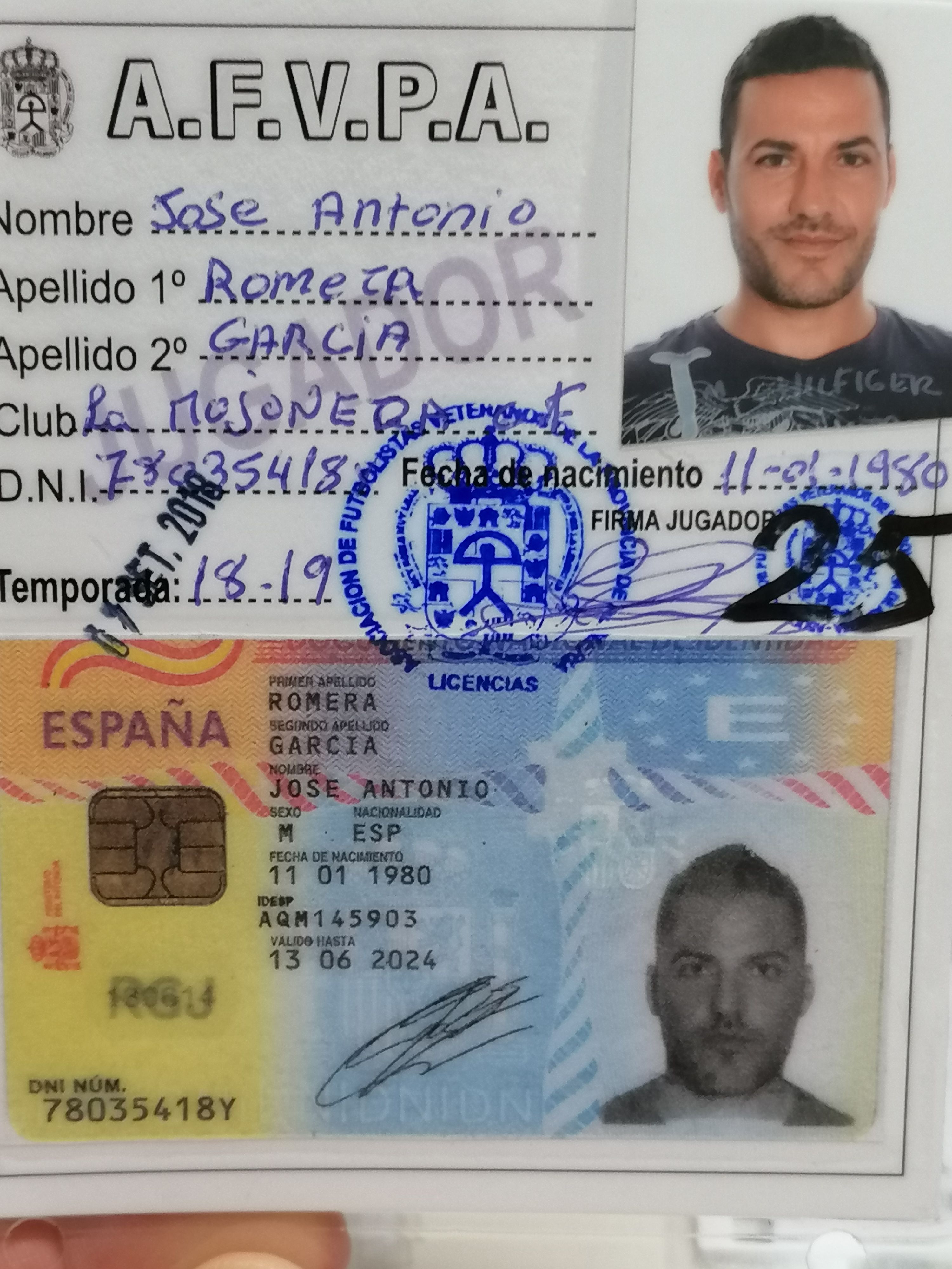 25 - Jose Antonio Romera Garcia