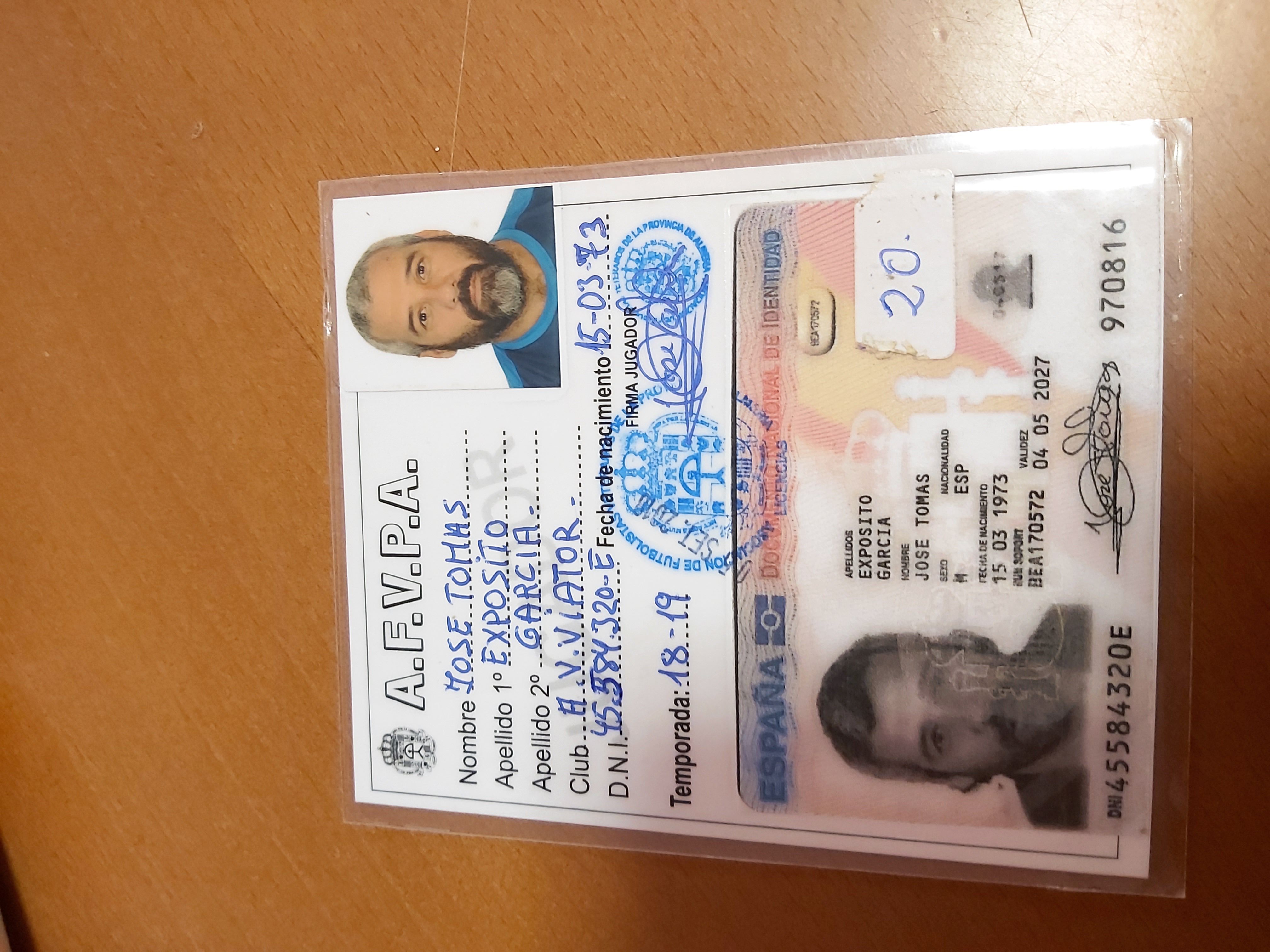 20 - JOSE TOMAS EXPOSITO GARCIA